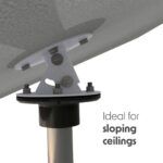 MOUNT SUPPORT FOR POLE ADJUSTABLE ANGLE MOUNT SUPPORT FOR POLE ADJUSTABLE ANGLE