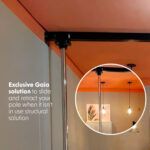 QUICK LOCK POLE WALL MOUNT TRACK RAIL SYSTEM QUICK LOCK POLE WALL MOUNT TRACK RAIL SYSTEM