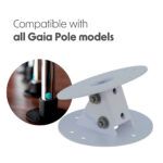 MOUNT SUPPORT FOR POLE ADJUSTABLE ANGLE MOUNT SUPPORT FOR POLE ADJUSTABLE ANGLE