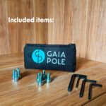 PORTABLE STAGE POLE (Wooden floor)