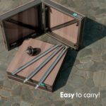 PORTABLE STAGE POLE (Wooden floor)