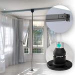 QUICK LOCK POLE WALL MOUNT TRACK RAIL SYSTEM QUICK LOCK POLE WALL MOUNT TRACK RAIL SYSTEM